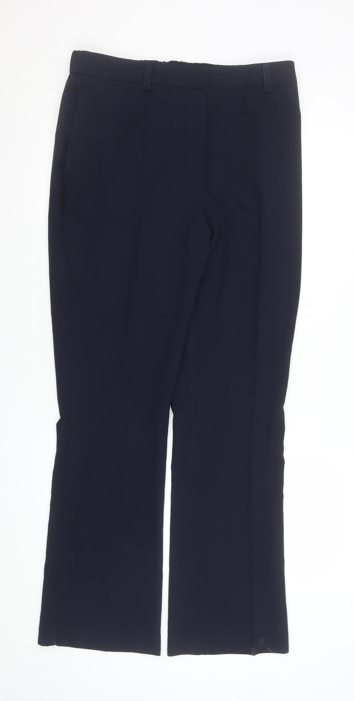 Dunnes Stores Womens Blue Straight Leg Dress Pants Size 12