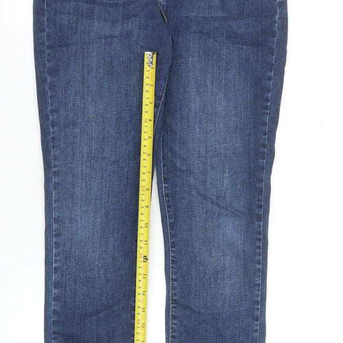 POCO by Pippa Women's Blue High Rise Slim Skinny Jeans Size 10S