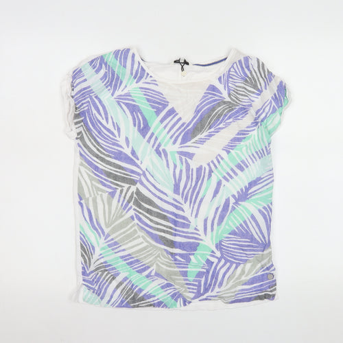 Sandwich Women Multicoloured Cotton Geometric Summer T-Shirt XS