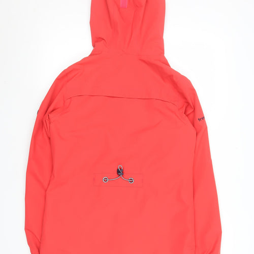 Trespass Womens Red Waterproof Hooded Anorak Jacket XS