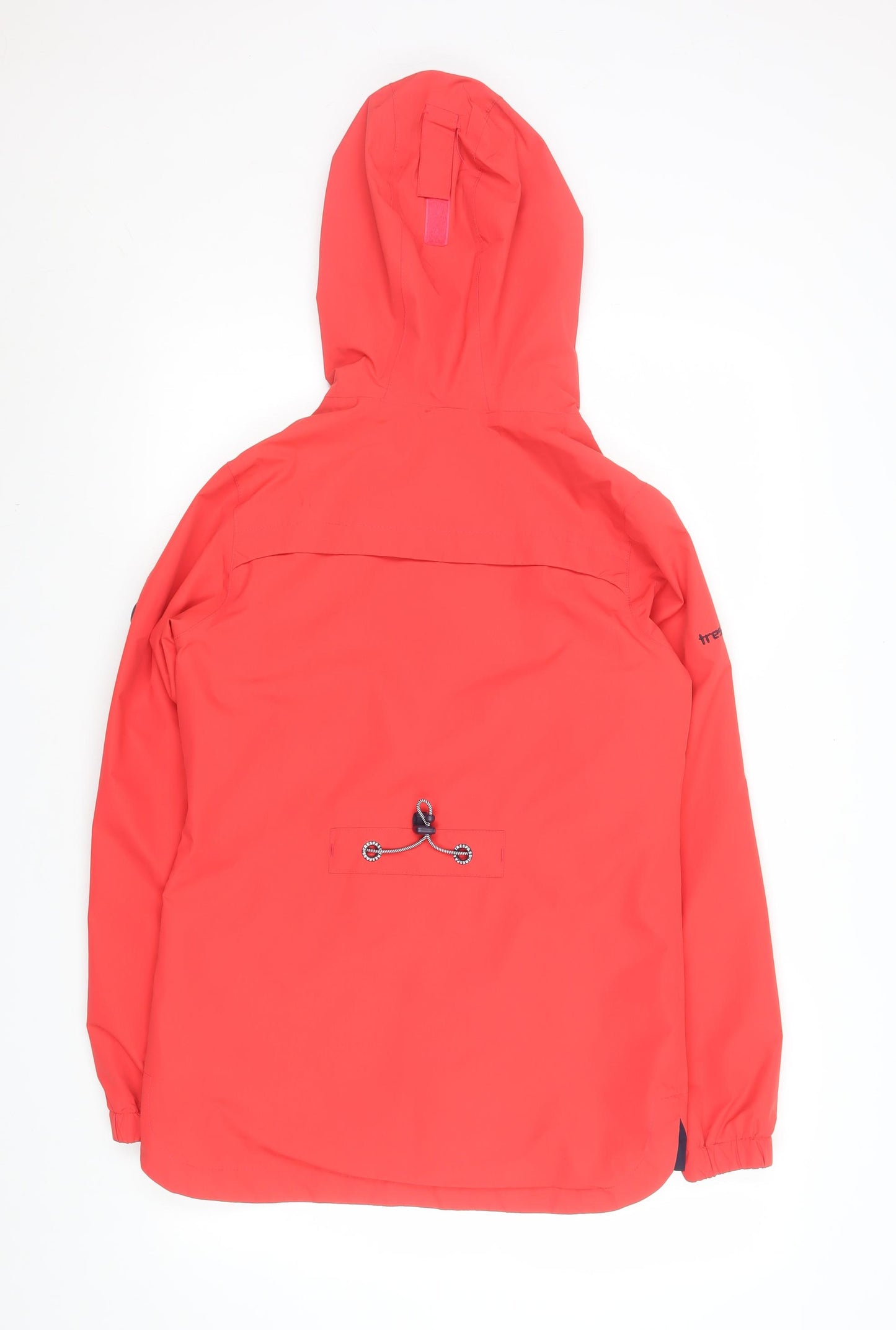 Trespass Womens Red Waterproof Hooded Anorak Jacket XS