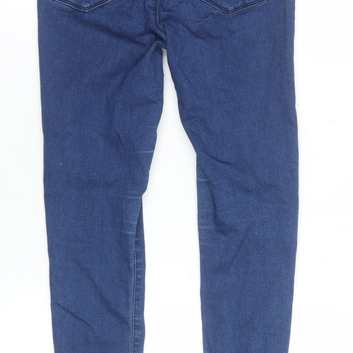 Denim Co. Women's Blue Skinny Jeans Size 8 Slim Fit Stretch Denim