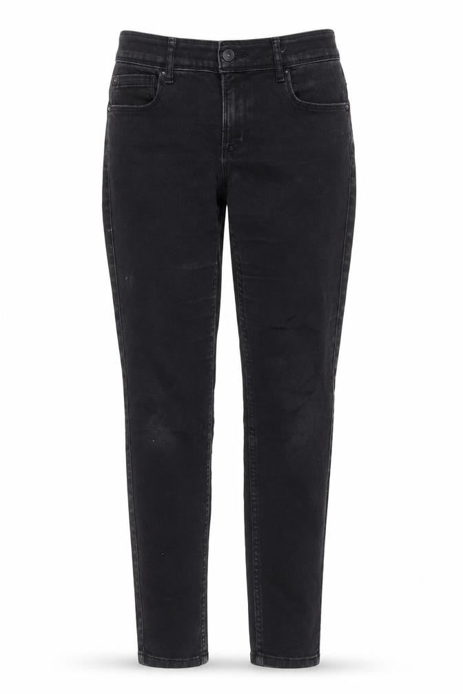 Front view of Only Women's Black Skinny Stretch Denim Jeans M 30