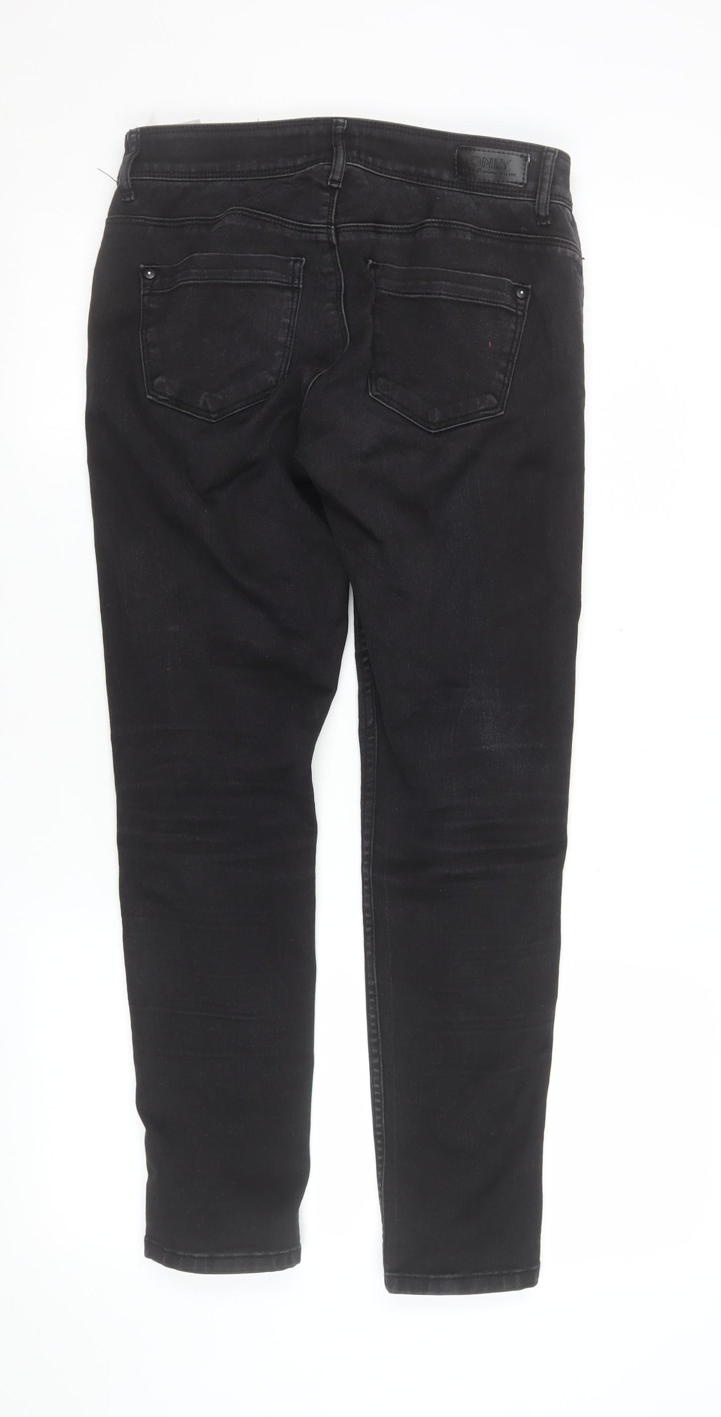 ONLY Women's Black Skinny Stretch Denim Jeans M 30