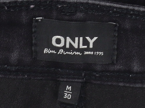 ONLY Women's Black Skinny Stretch Denim Jeans M 30