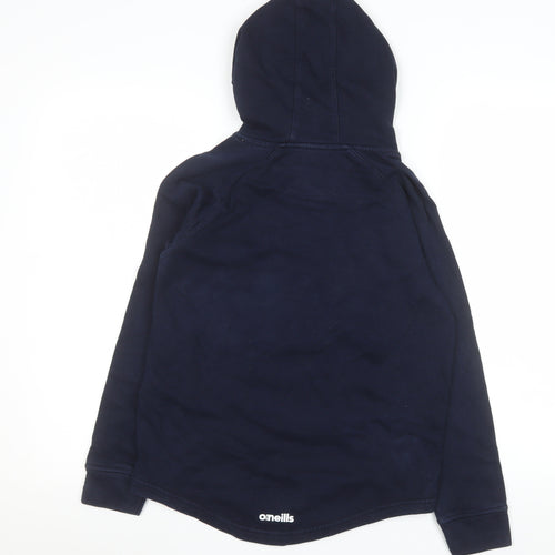O’Neills Girls Navy Hoodie Age 10-11 Pullover Hooded Sweatshirt