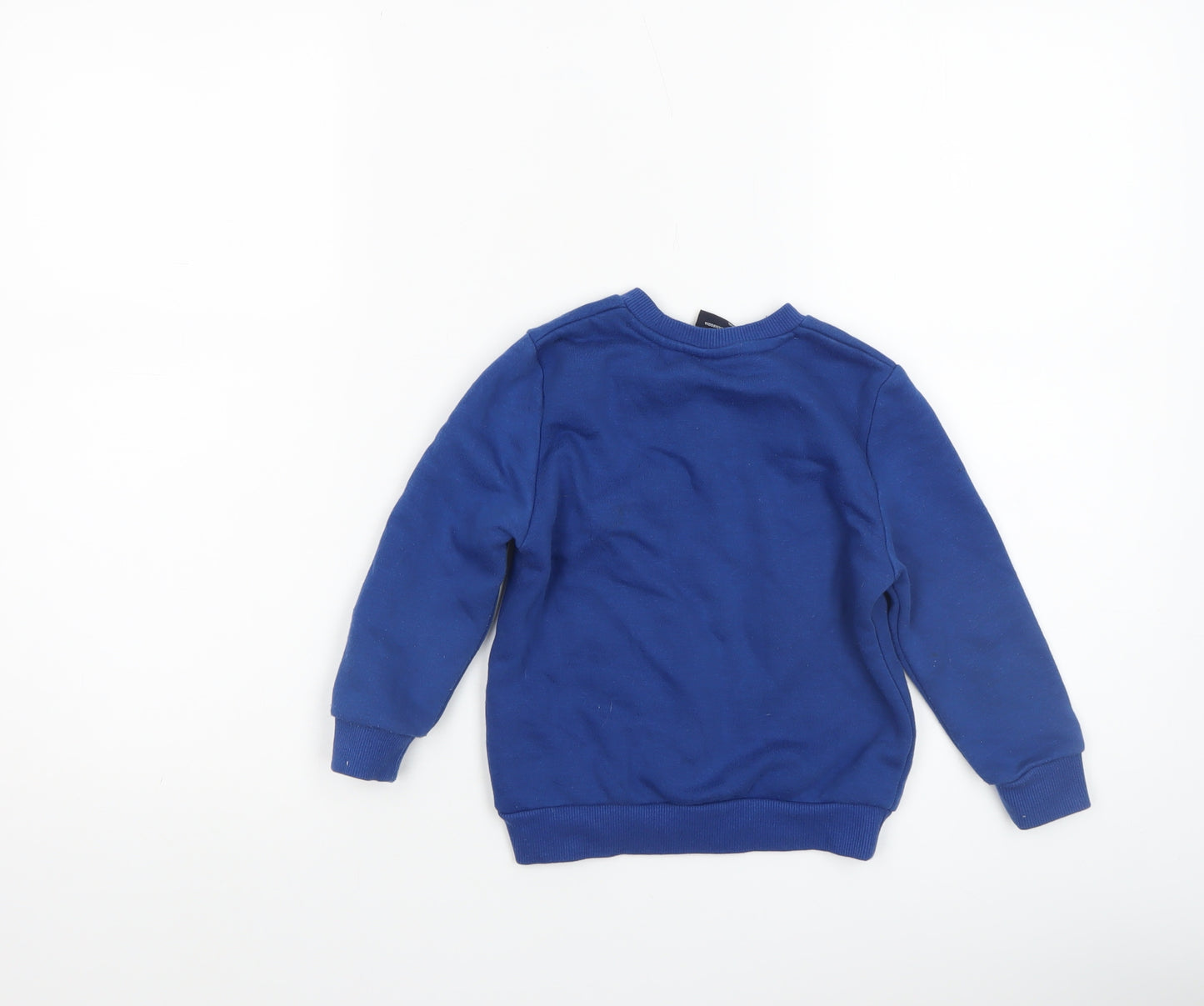 Marvel Boys Blue Spider-Man Miles Morales Pullover Sweatshirt 2-3 Years