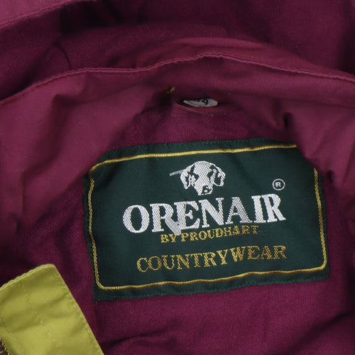 Openair by Proudhart Women's Purple Hooded Parka Jacket Size 6