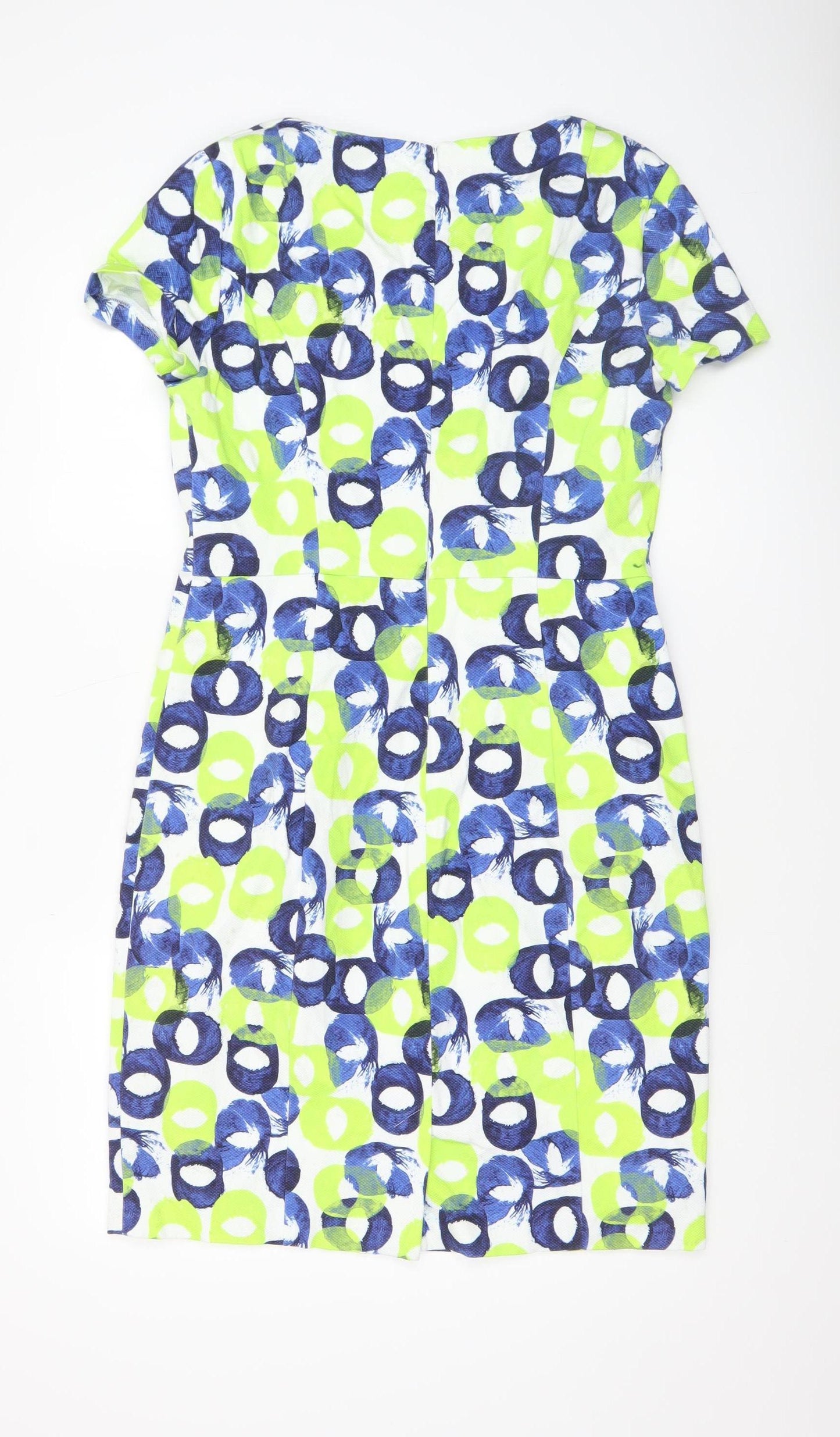 Marc Aurel Women’s Multicoloured Geometric Shift Dress Sz 12