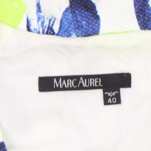 Marc Aurel Women’s Multicoloured Geometric Shift Dress Sz 12