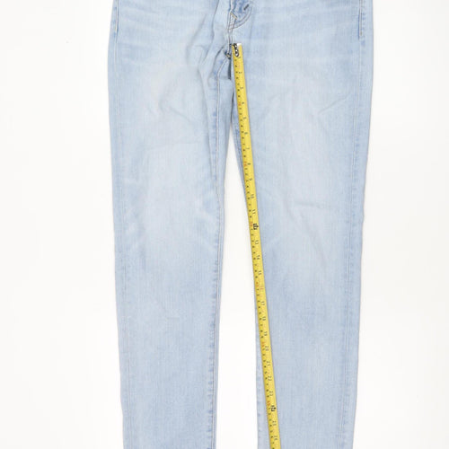 American Eagle Men's Blue Slim Fit Light Wash Denim Jeans 31x32