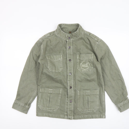 El Corte Inglés Boys Green Cotton Military Jacket 9-10 Years