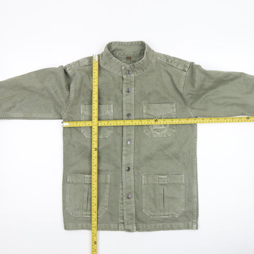 El Corte Inglés Boys Green Cotton Military Jacket 9-10 Years