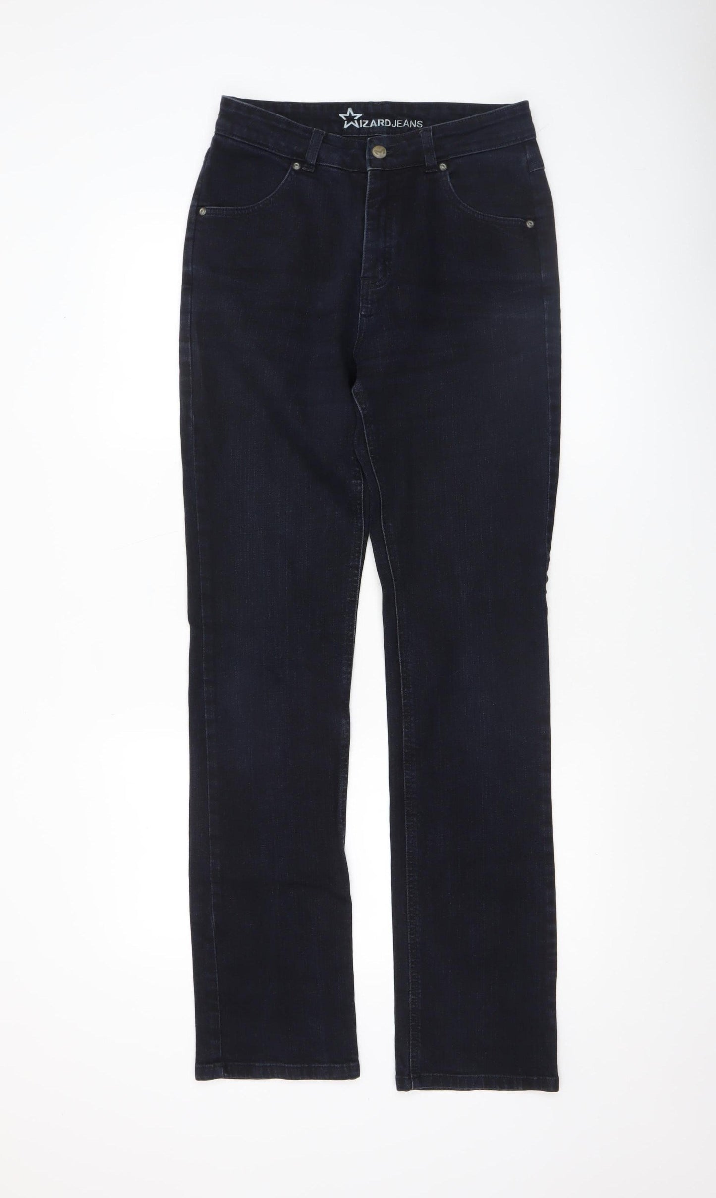 Wizard Jeans Women's Blue Straight Leg Slim Fit Denim Jeans Size 10