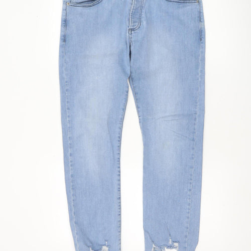 Topman Men's Blue Light Wash Slim Skinny Jeans Size S 32in