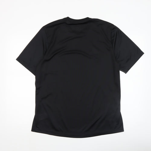 Adidas Men’s Black Climalite Short Sleeve Sports T-Shirt L