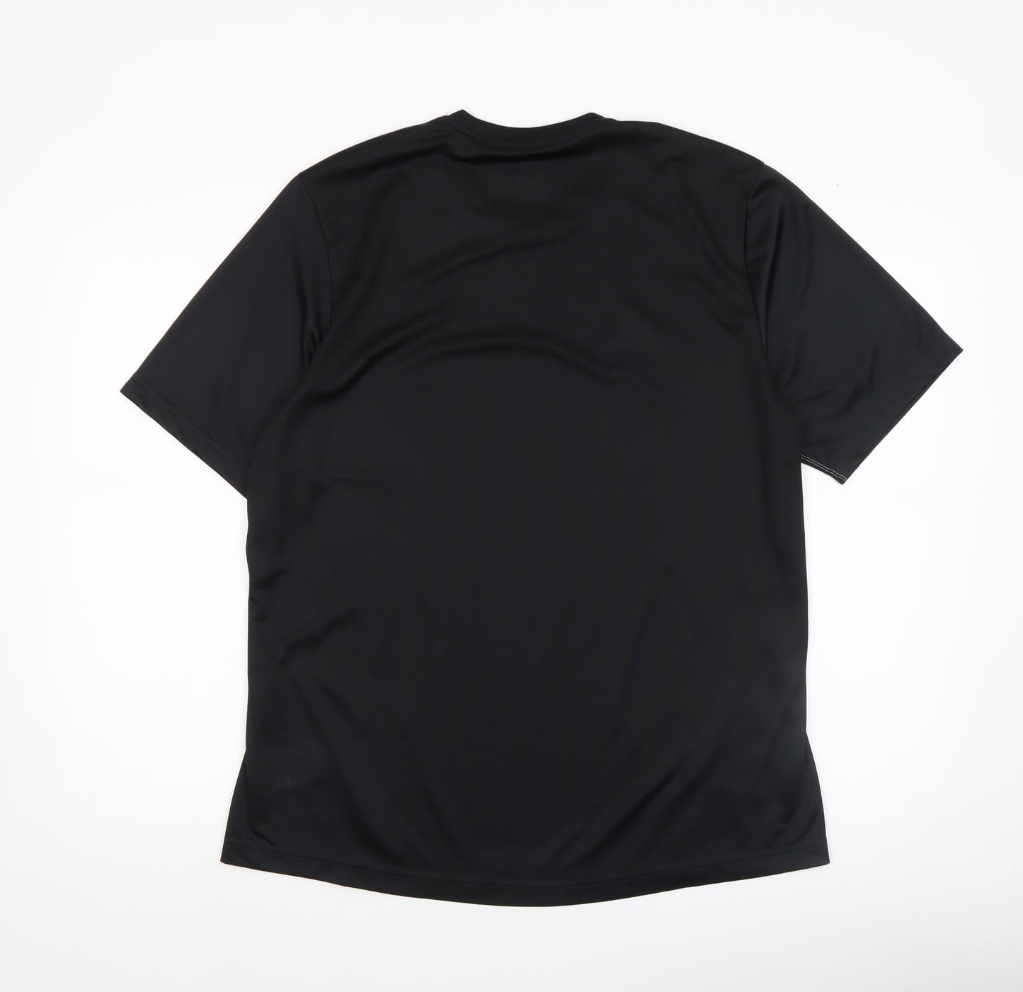 Adidas Men’s Black Climalite Short Sleeve Sports T-Shirt L