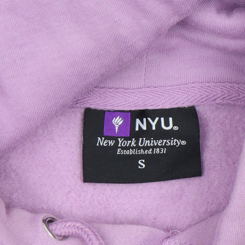 NYU New York University Women's Purple Pullover Hoodie Size S