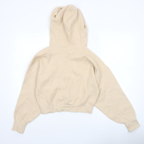 ASOS Women’s Beige Hooded Knit Pullover Jumper Size 12