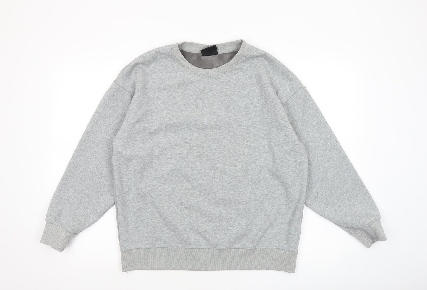 Independent Mens Grey Fleece Pullover Sweatshirt Size L