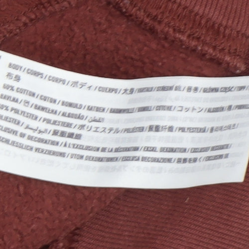 Abercrombie & Fitch Women's Brown Henley Sweatshirt XS Soft A&F Collection