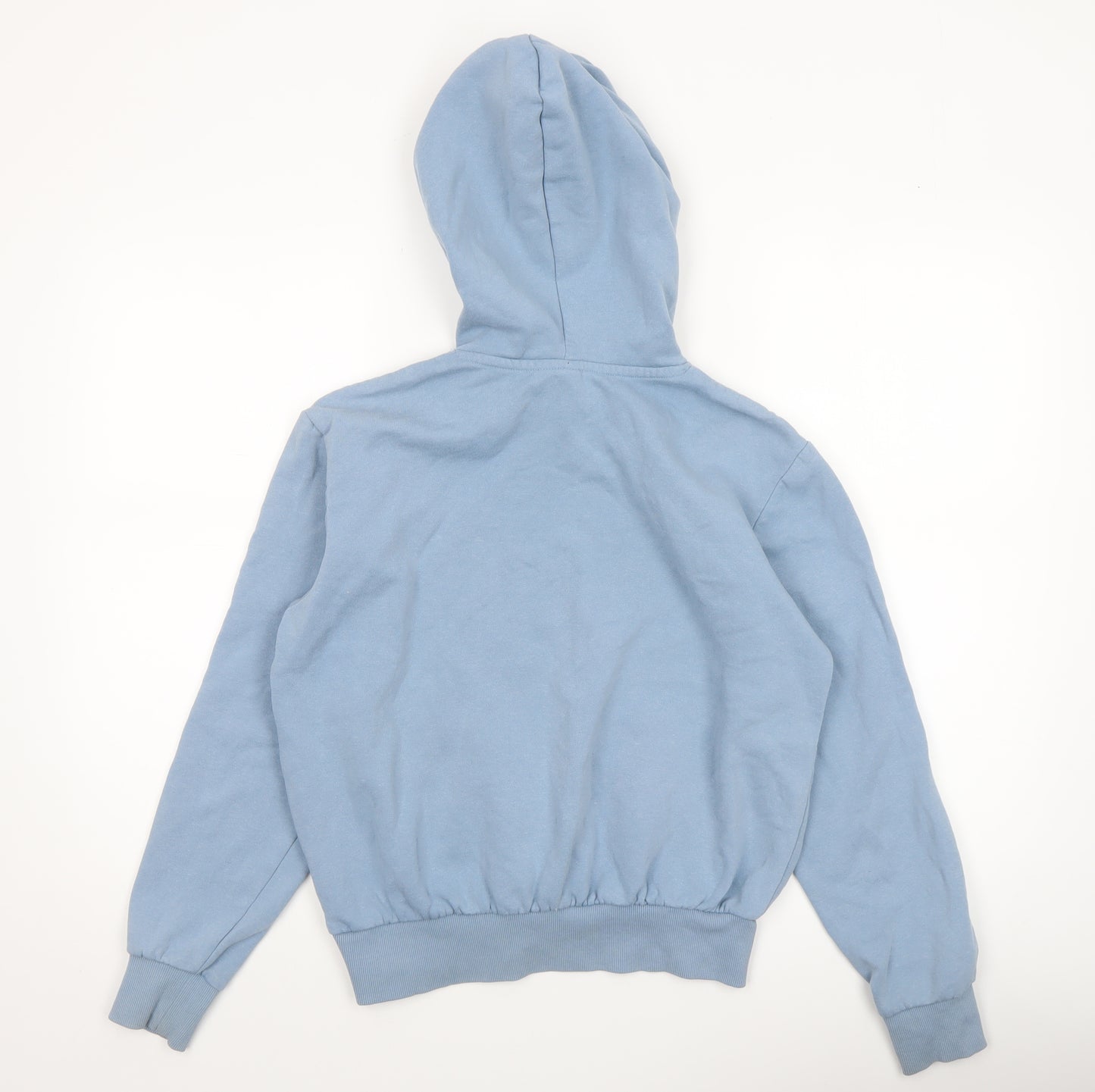 H&M Divided Women’s Blue Pullover Hoodie XS Cotton Blend