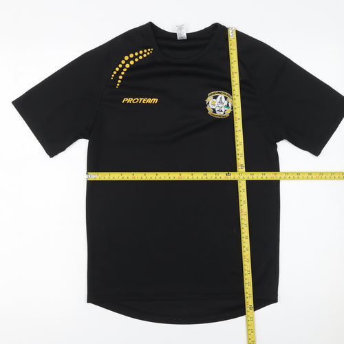 SOL'S Sporty Men's Black XS Short Sleeve Crew Neck Athletic T-Shirt