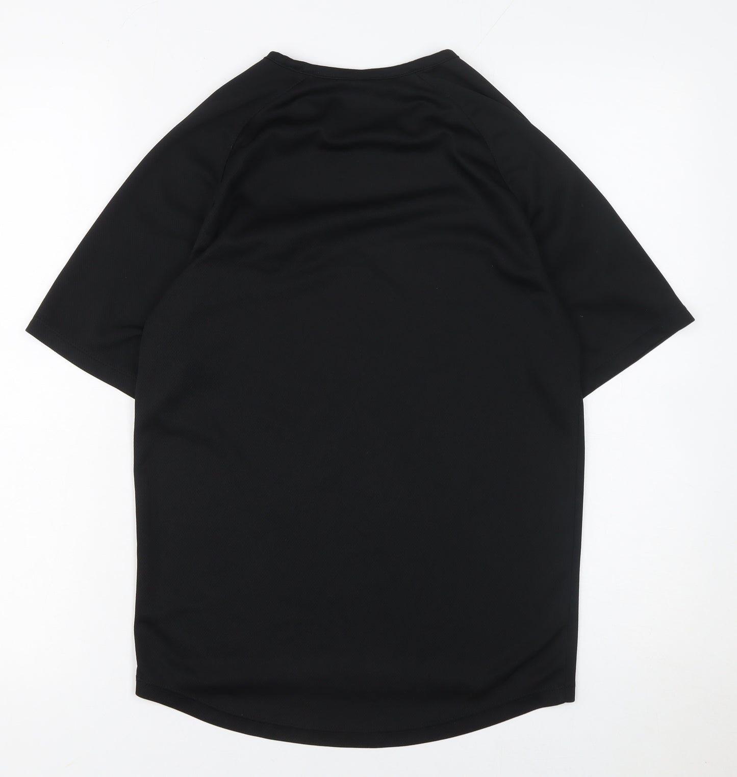SOL'S Sporty Men's Black XS Short Sleeve Crew Neck Athletic T-Shirt
