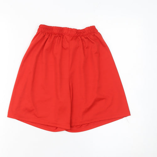 Nike Boys Red LFC Athletic Football Shorts Size 176 Polyester