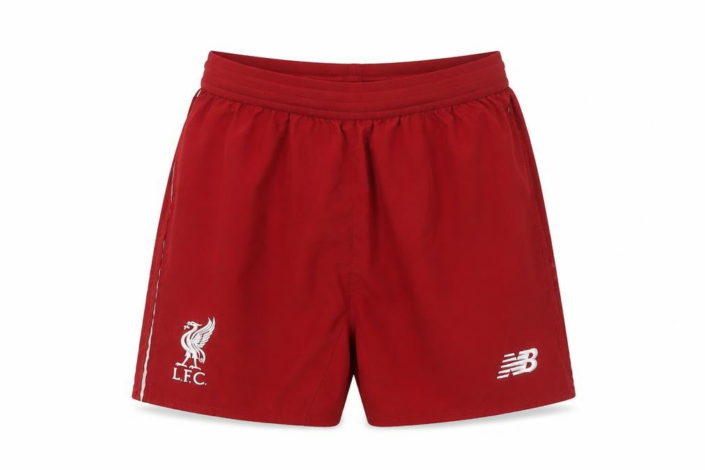 New Balance Boys Red Football Athletic Shorts 13-14 Years LFC Sportswear