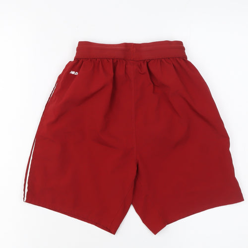 New Balance Boys Red Football Athletic Shorts 13-14 Years LFC Sportswear