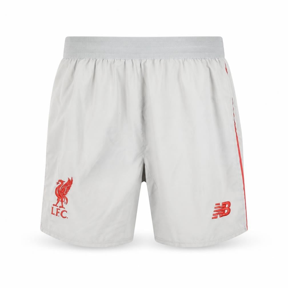 New Balance Boys Grey LFC Athletic Shorts Size 146 Lightweight Quick Dry