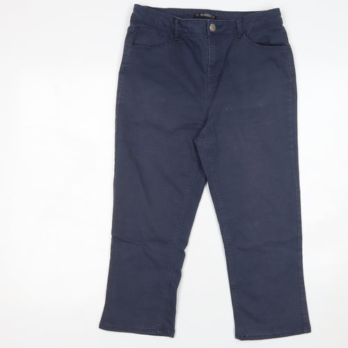 Dunnes Stores Women Blue Straight Leg Stretch Jeans Size 12