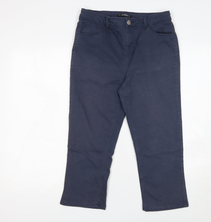 Dunnes Stores Women Blue Straight Leg Stretch Jeans Size 12