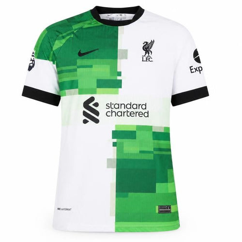 Nike Boys Green Liverpool FC 16 Years Football Jersey Shirt