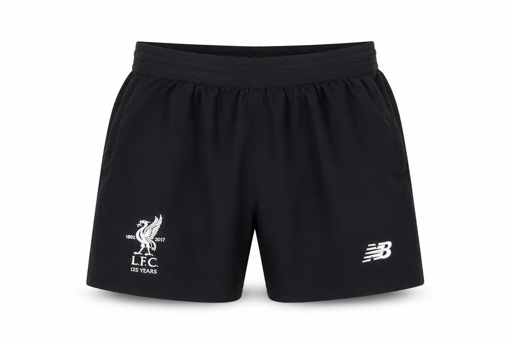 New Balance Boys Black LFC 125 Years Athletic Football Shorts 11 Years