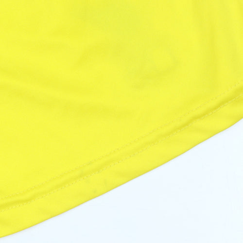 Nike Boys Yellow Liverpool FC Football Athletic Shorts Size 176