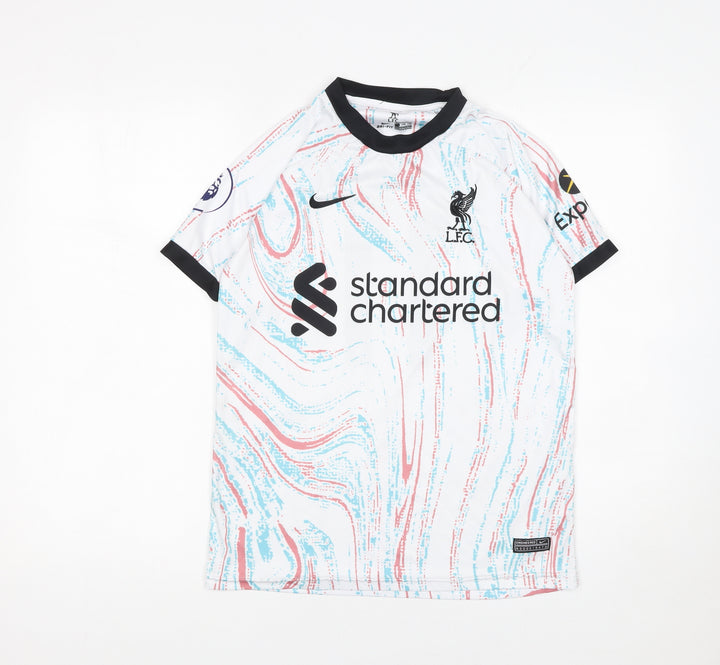 Nike Boys Multicoloured Liverpool FC Football Jersey T-Shirt Size 16 Years