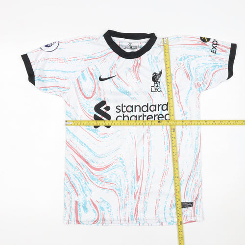 Nike Boys Multicoloured Liverpool FC Football Jersey T-Shirt Size 16 Years