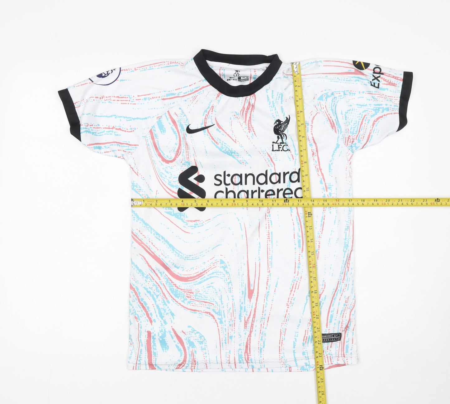 Nike Boys Multicoloured Liverpool FC Football Jersey T-Shirt Size 16 Years