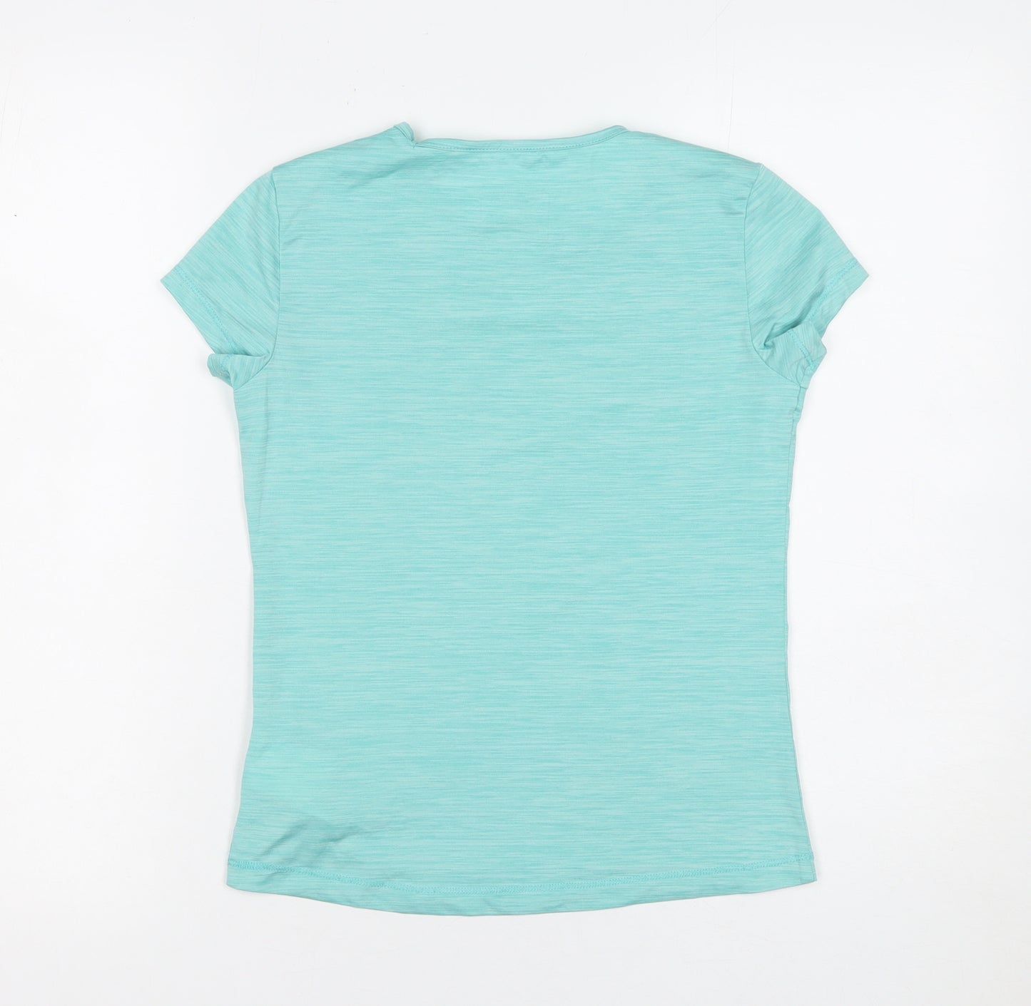 Energetics Girls Blue V-Neck DryPlus Athletic T-Shirt - 10 Years