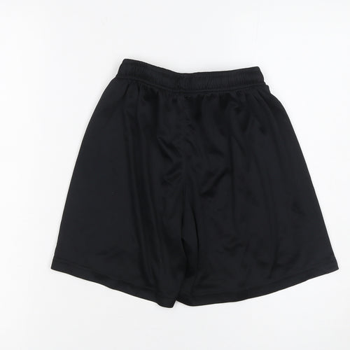 O'Neills Boys Black Athletic Football Shorts 10-11 Years Polyester