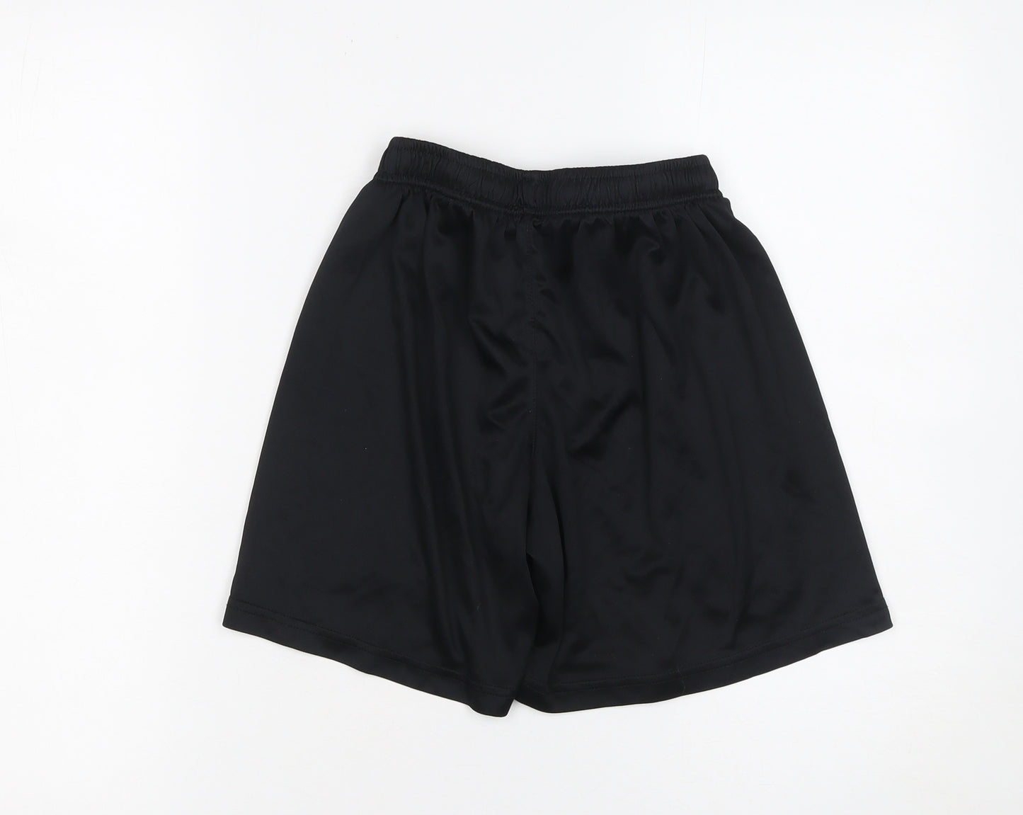 O'Neills Boys Black Athletic Football Shorts 10-11 Years Polyester