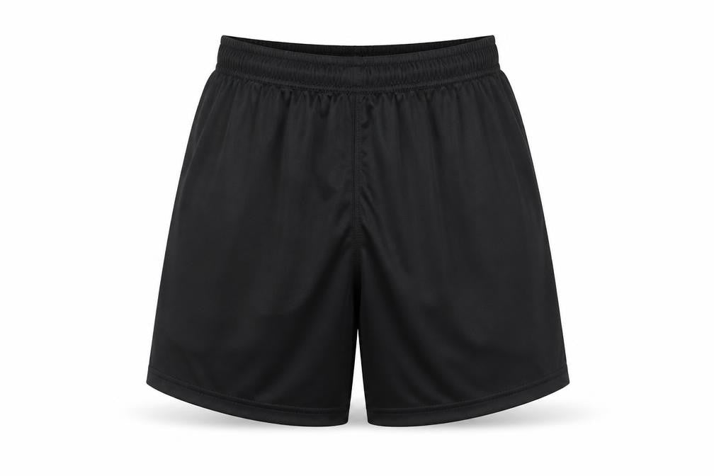 O'Neills Boys Black Athletic Football Shorts 10-11 Years Polyester