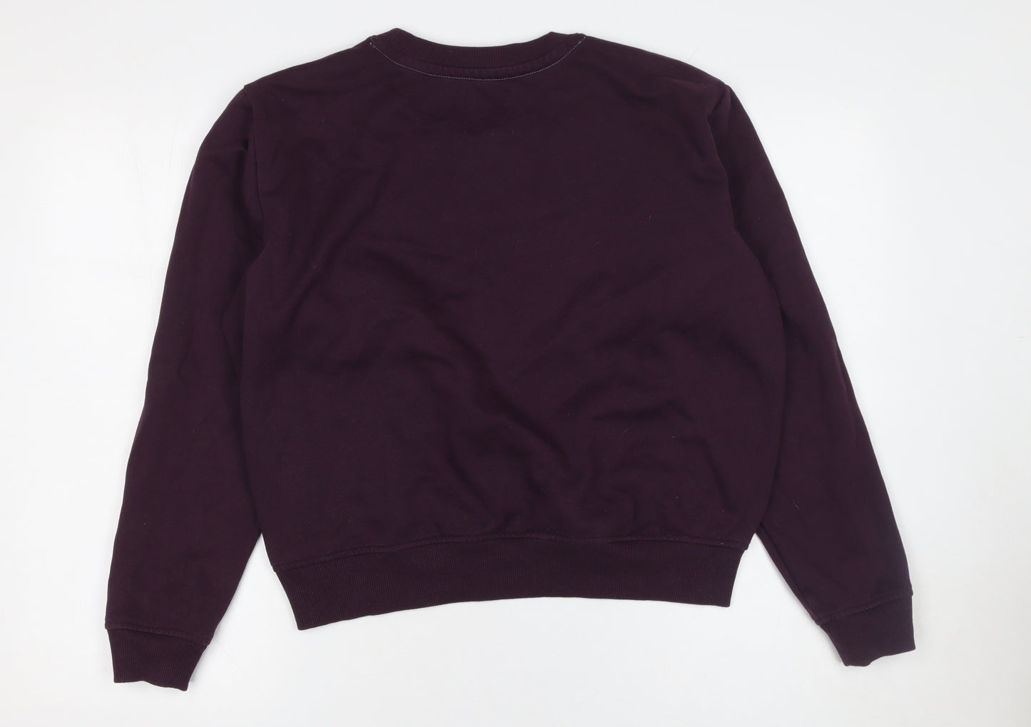 G-Star RAW Womens Purple Crew Neck Pullover Sweatshirt Size M