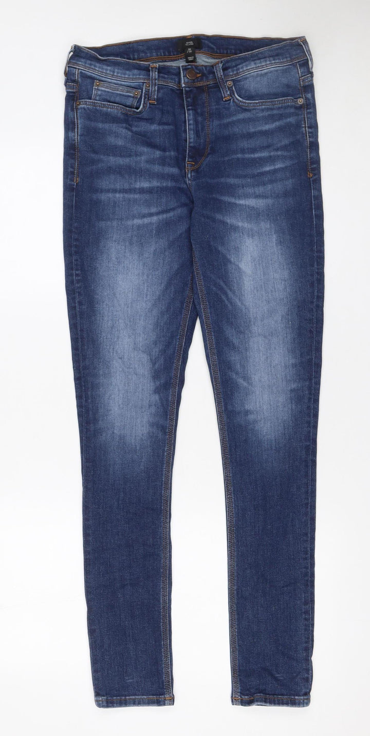River Island Men’s Blue Slim Fit Denim Jeans Size 30/32