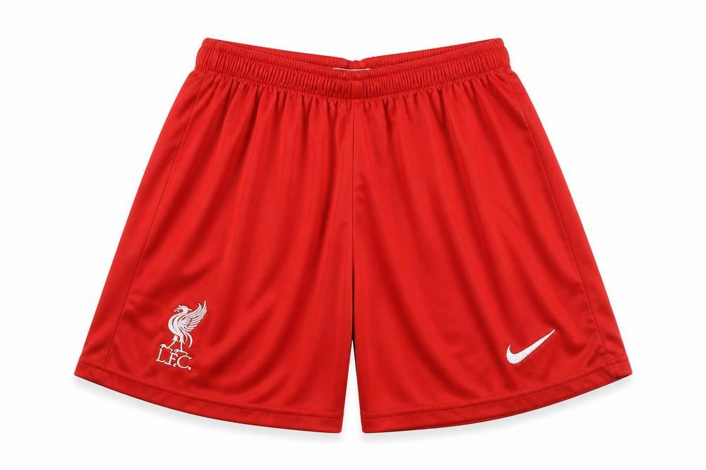 Nike Boys Red 176 Athletic Football Shorts LFC Quick Dry Sportswear