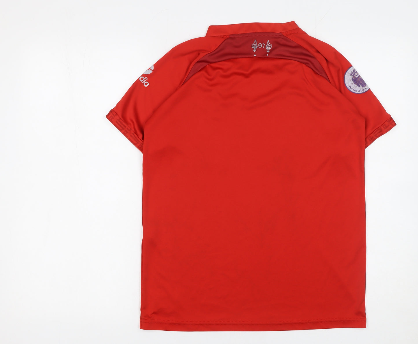 Nike Boys Red Liverpool FC Dri-FIT Football Jersey T-Shirt Size 176