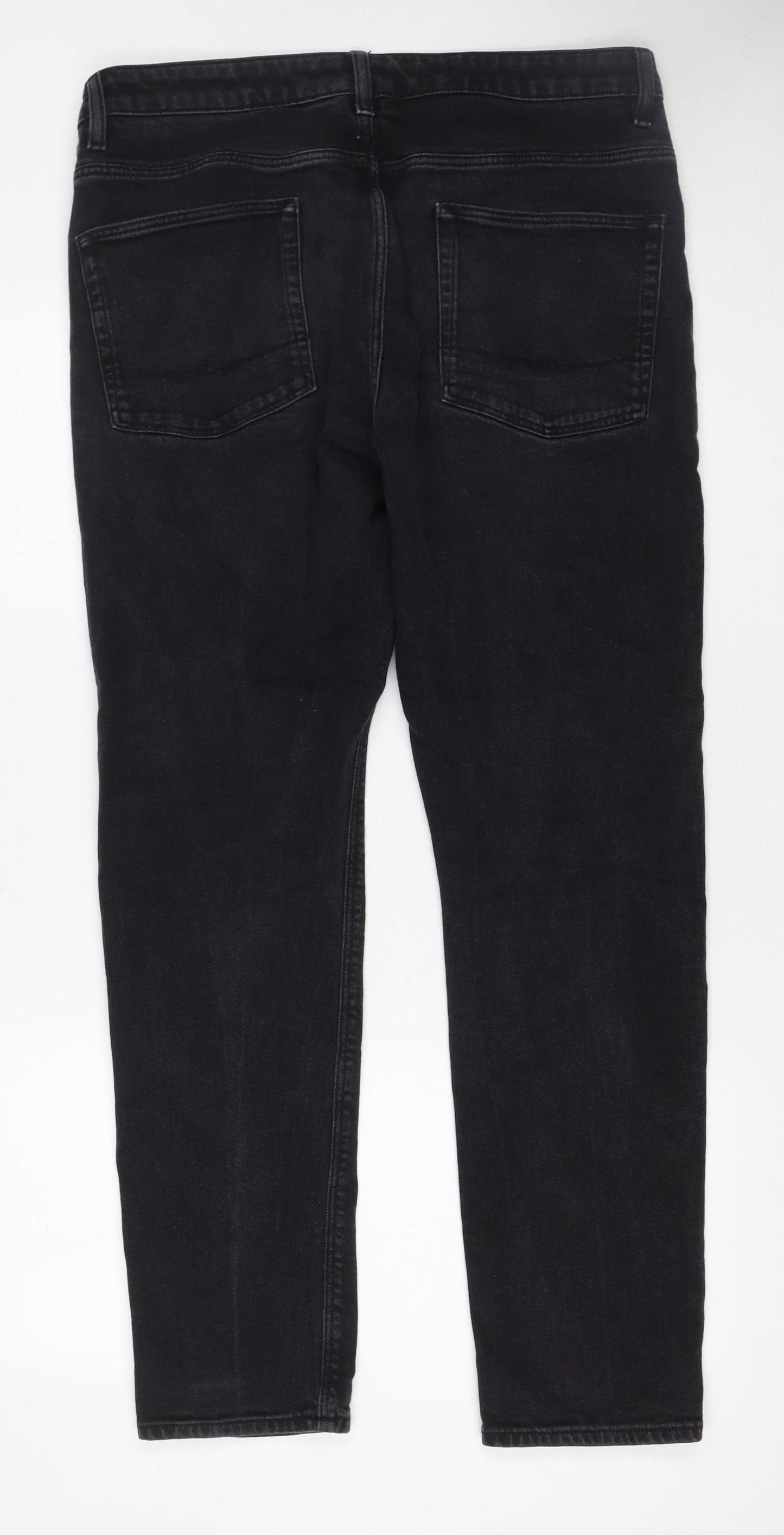 ASOS Men's Black Slim Fit Jeans W36 L32 Denim Cotton Stretch