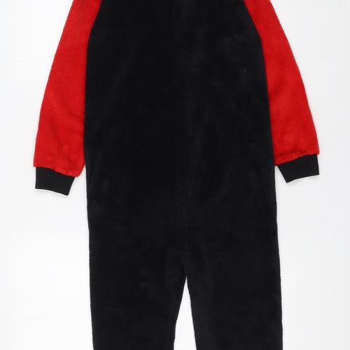 Liverpool FC Boys Black Red Fleece Hooded One Piece 9-10 Years